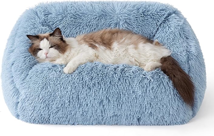 Lesure Cute Cat Couch Bed - Furry